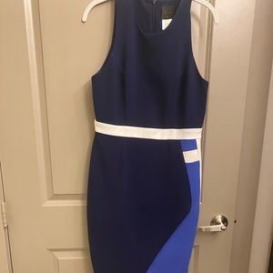 G.I.N. Blue colorblock dress - size 10 - Nordstrom purchase